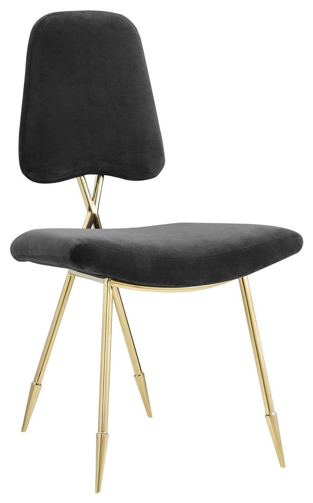 Ponder Dining Side Chair Set of 2, Black