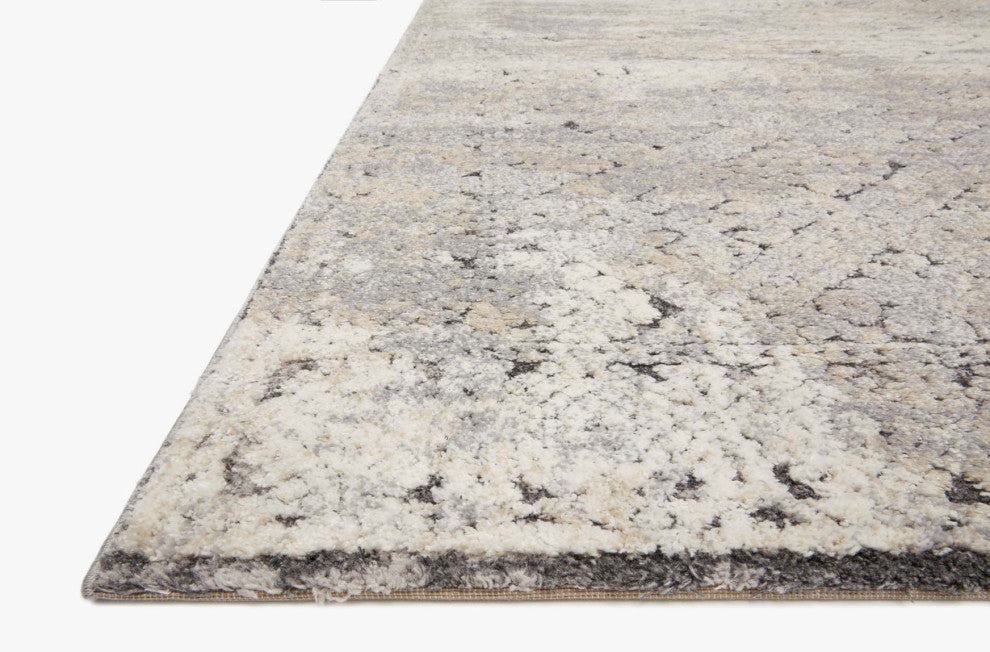 Theory THY-05 Grey/Sand 2'7"x4' Area Rug