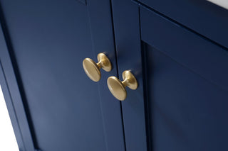 Home Living 22" Farmhouse Blue-Light Bathroom Vanity