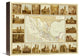 "Carta Eclesiastica, 1885" Canvas Giclee by Antonio Garcia Cubas, 16"x12"