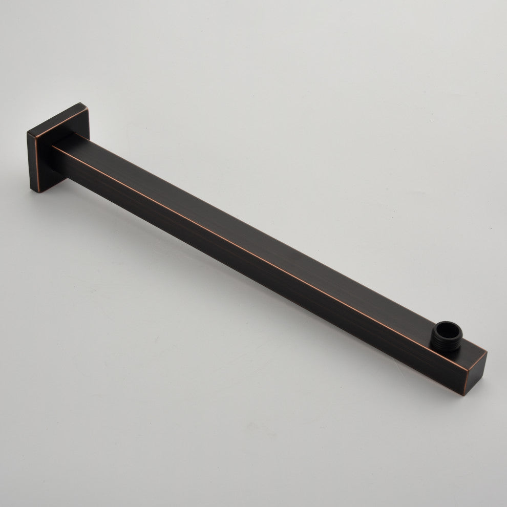 Wellfor Shower Faucet, 10" Rain Shower Head With Handheld Combo and Valve, Oil Rubbed Bronze