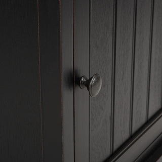 Close-up of door/knob; white background; cropped feature.