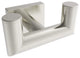 ICO Bath Crater Double Towel Hook