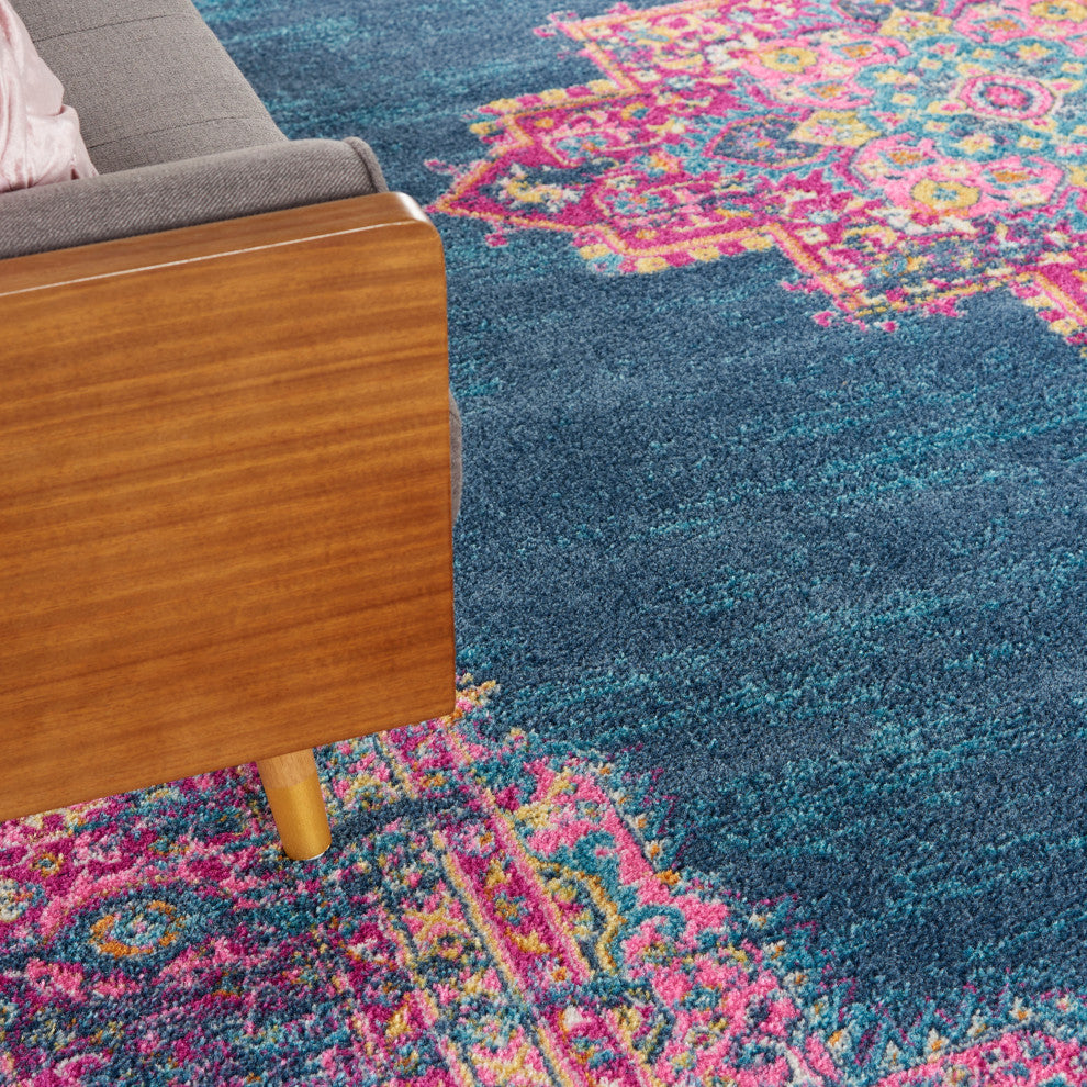 Nourison Passion 12' x 15' Blue Bohemian Indoor Area Rug