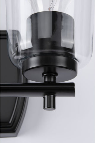 Adley Collection 2-Light Bath and Vanity, Black