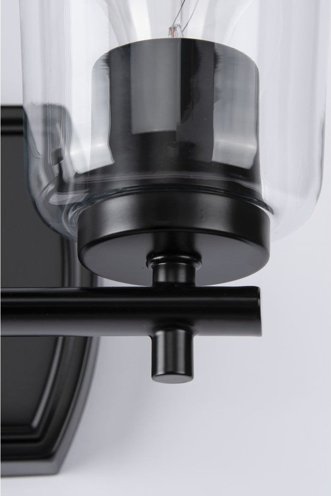 Adley Collection 2-Light Bath and Vanity, Black