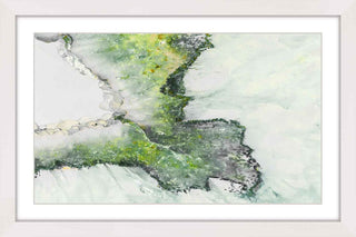 "Green Valley" Framed Art Print