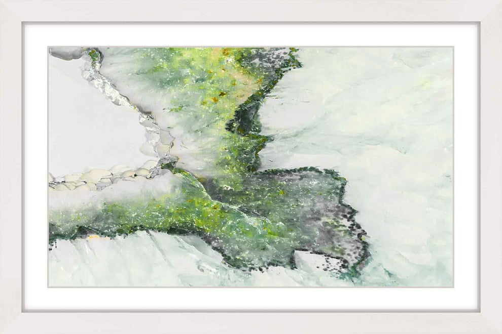 "Green Valley" Framed Art Print
