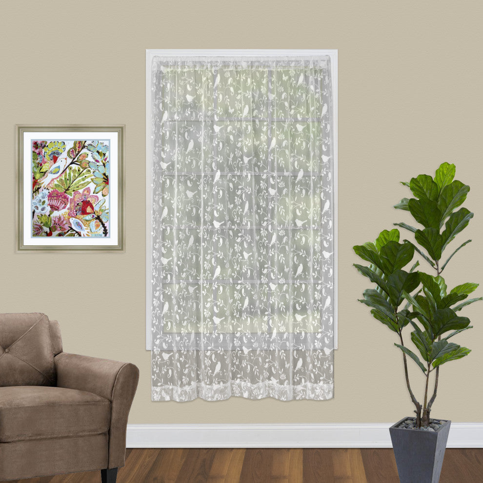 Bristol Garden 60"x84" Panel, White