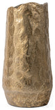 Samira Metal Table Vase, Small Gold