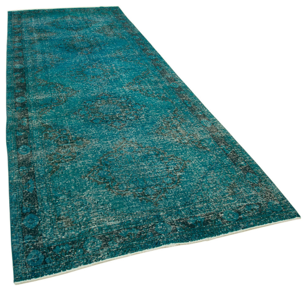 Rug N Carpet - Handwoven Oriental 4' 8" x 12' 2" Vintage Runner Rug