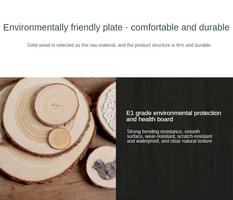 Modern Simplicity Coffee Table Made of Solid Wood with Multifunctional Storage, White+black, L15.7"