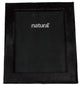 HomeRoots 11" x 13" Black, Cowhide 8" x 10" Picture Frame