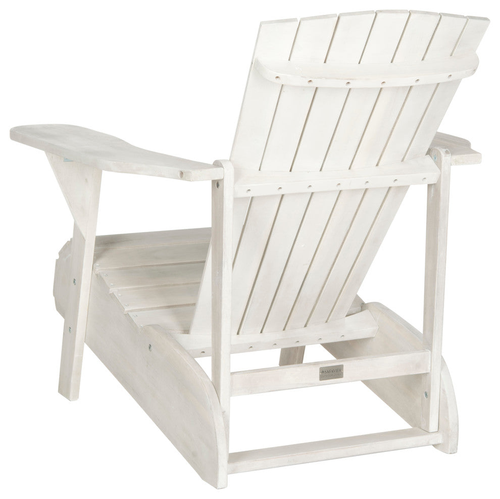 Safavieh Vista Outdoor Adirondack Chair, Antique White