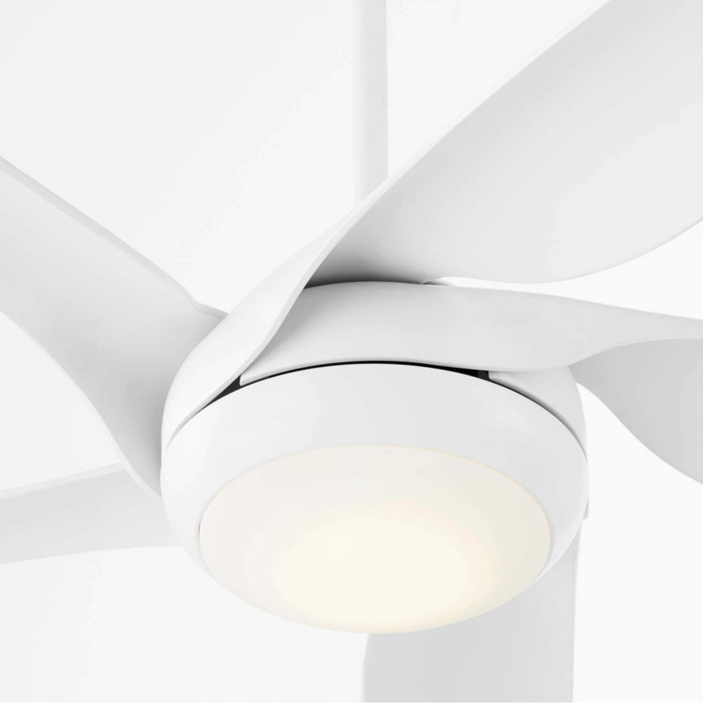 Quorum International 41655 Fury 65" 5 Blade Indoor Ceiling Fan - Studio White