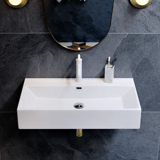 Claire 30" Rectangle Wall-Mount Bathroom Sink