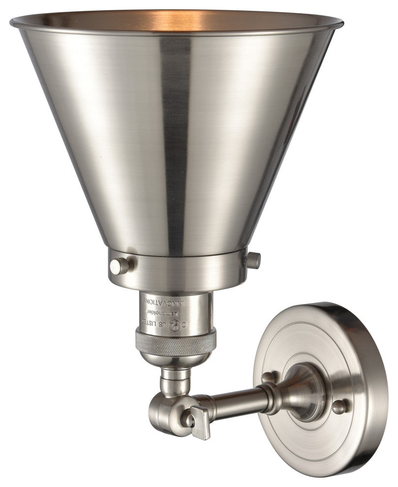 Appalachian 1-Light Sconce, Brushed Satin Nickel, Brushed Satin Nickel