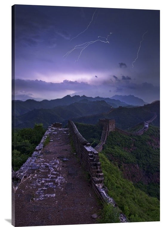"Great Wall" Stretched Canvas Giclee by Yan Zhang, 24x36"