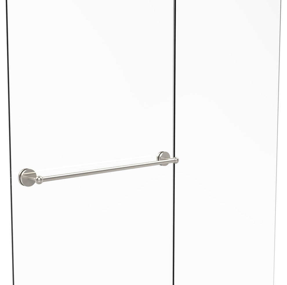Prestige Skyline 30" Shower Door Towel Bar, Polished Nickel