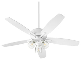 Quorum International 7052-3 Breeze 52" 5 Blade Indoor Ceiling Fan - Aged Brass