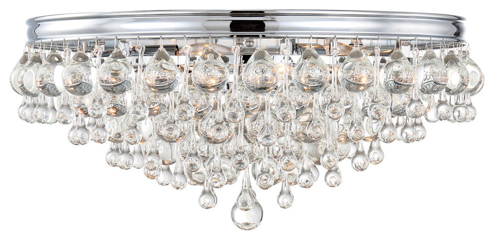 Crystorama Calypso 6-Light Ceiling Mount