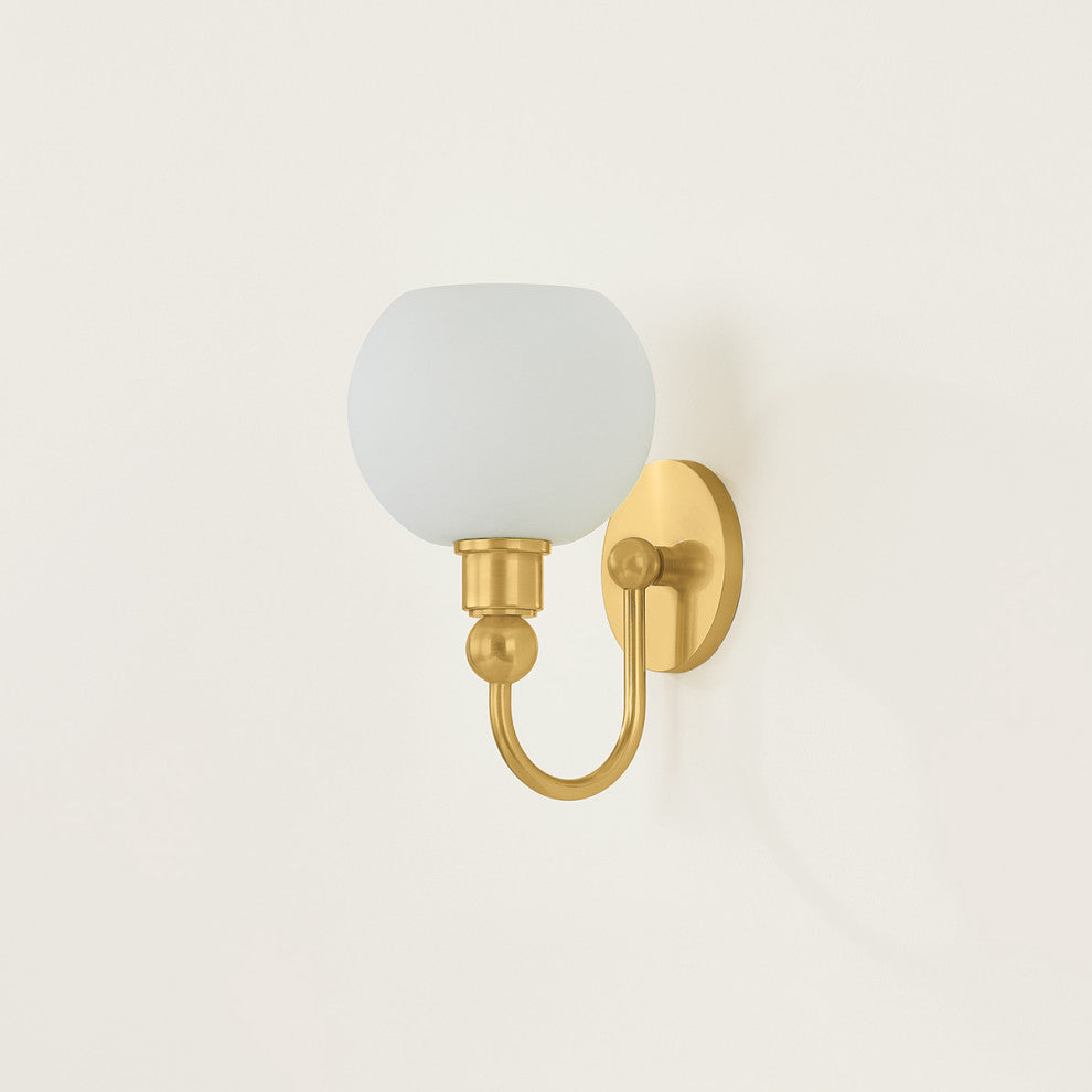 Mitzi Jerica Bath and Vanity Aged Brass