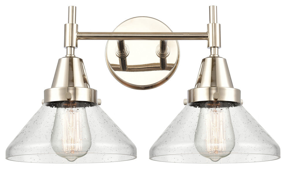 Innovations Lighting 447-2W-PN-G4474 Caden 2 Light 17" Bath Vanity Light