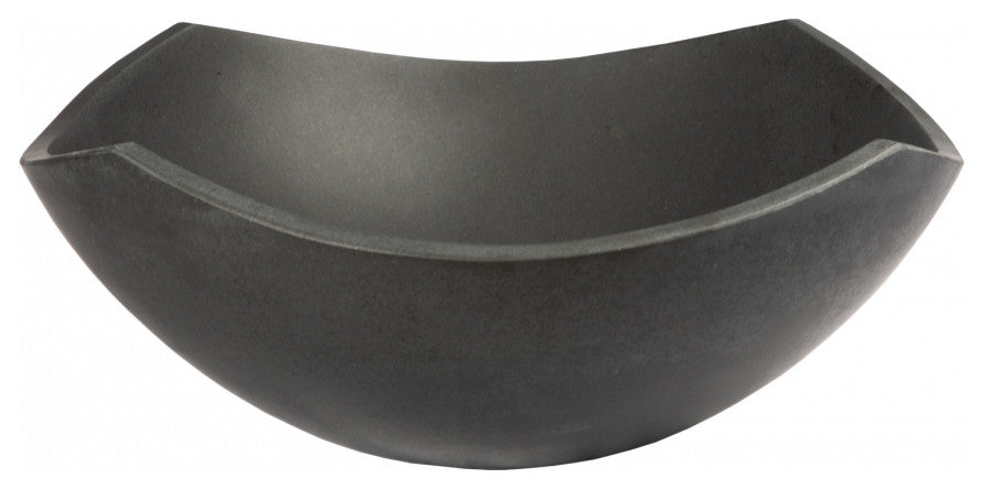 Eden Bath EB_S027LS-H Arched Edges Bowl Sink - Honed Lava Stone
