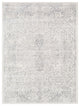 Surya Roma ROM-2314 9'x12'3" Rug, Medium Gray/Light Gray/White