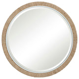 Uttermost Carbet Round Rope Mirror