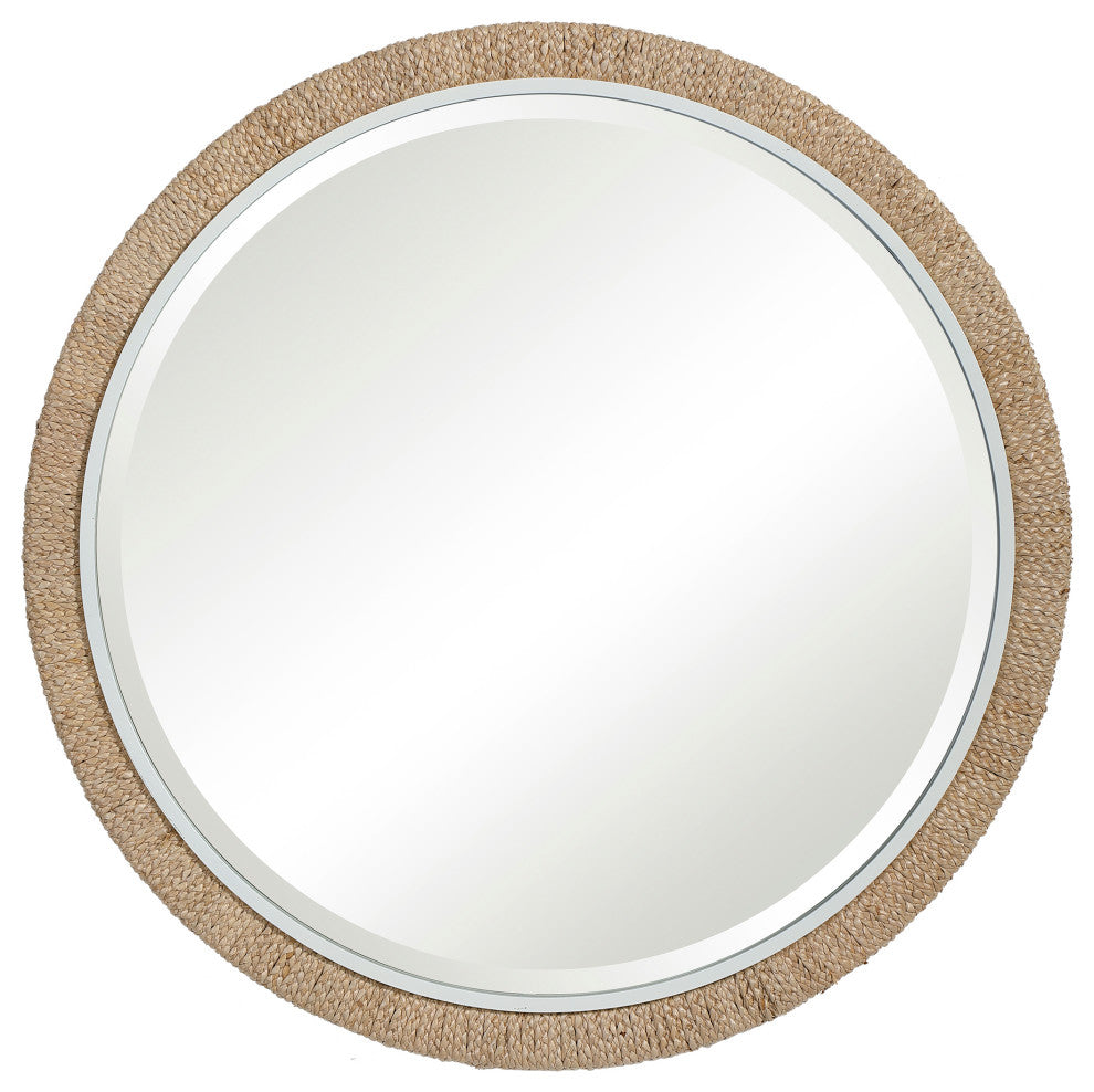 Uttermost Carbet Round Rope Mirror