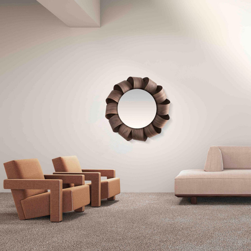 Nomon Brisa Mirror | Walnut Wood Mirror