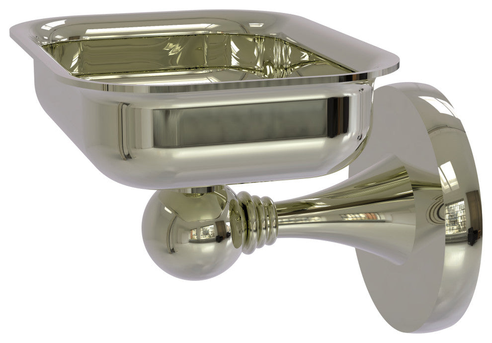 Shadwell Wall-Mount Soap Dish, Polished Nickel