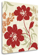 "Floral Shadows II" By Lisa Audit, Giclee Print on Gallery Wrap Canvas