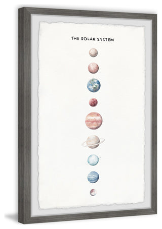 "The Planets Align" Framed Painting Print, 20x30