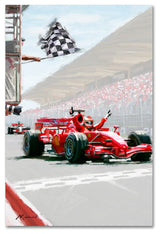 The Macneil Studio 'Finish Line' Canvas Art, 19"x12"