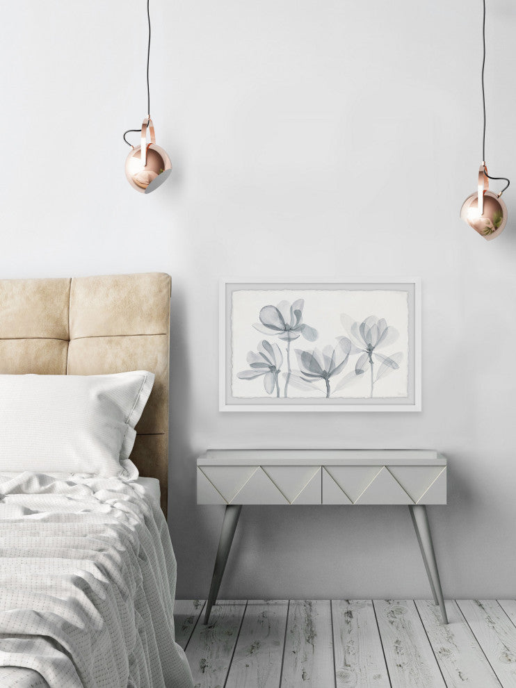 "Petal Reflection" Framed Painting Print