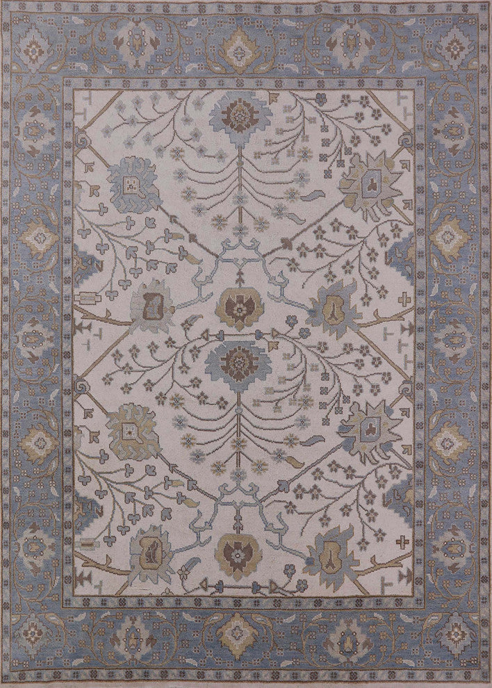 Ahgly Company Indoor Rectangle Mid-Century Modern Area Rugs, 8' x 10'