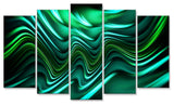 "Emerald Energy" Abstract Canvas, Green