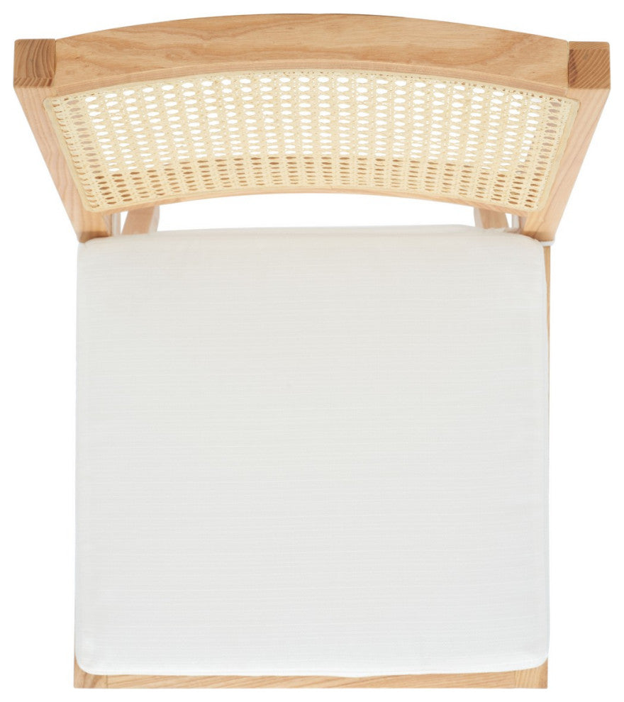 Safavieh Couture Colette Rattan Counter Stool, Natural