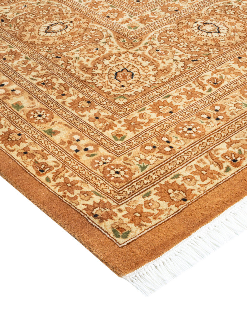 Mogul, One-of-a-Kind Hand-Knotted Area Rug Yellow, 8'2"x10'5"
