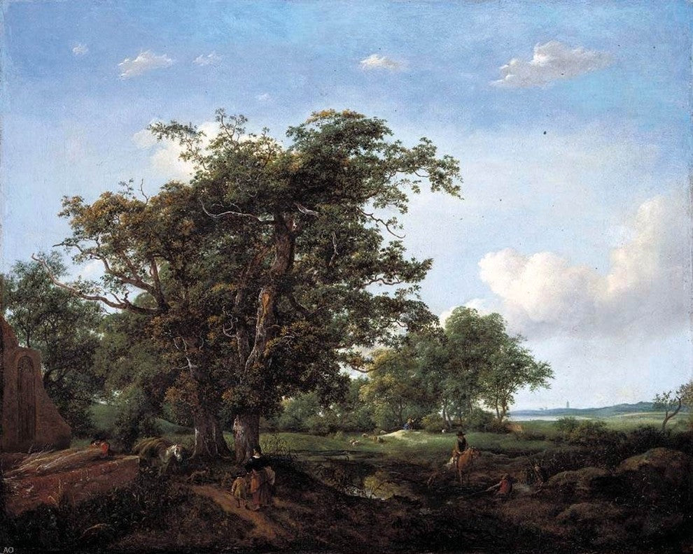 The Younger Cornelis Hendricksz Vroom Pastoral Landscape Gallery Wrapped Canvas