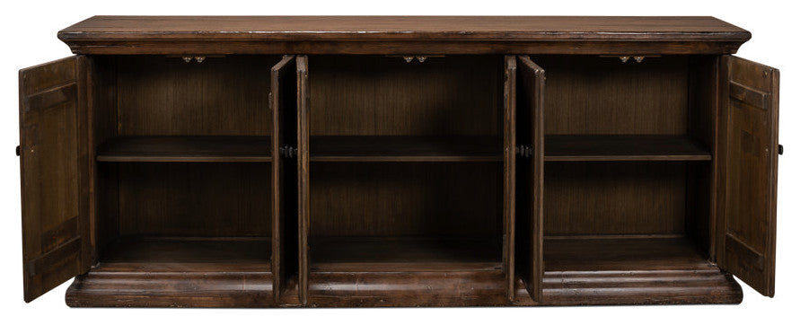 Provincial Storage Sideboard Cabinet For Living Room