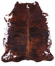 Brindle Natural Cowhide Rug 6' 10" X 5' 11" C1682