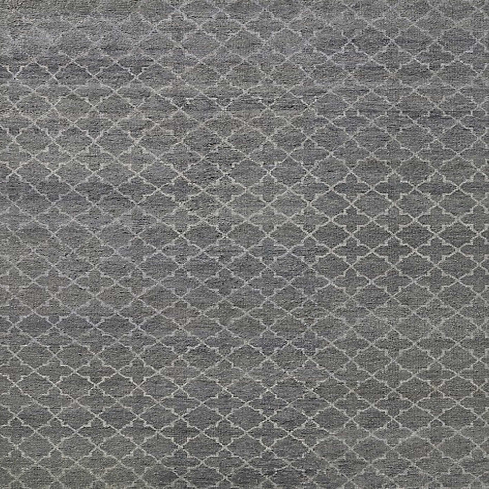 Ahgly Company Indoor Square Mid-Century Modern Area Rugs, 5' Square