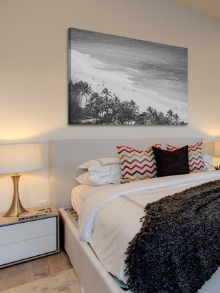 "Throwback to Paradise" Painting Print on Wrapped Canvas