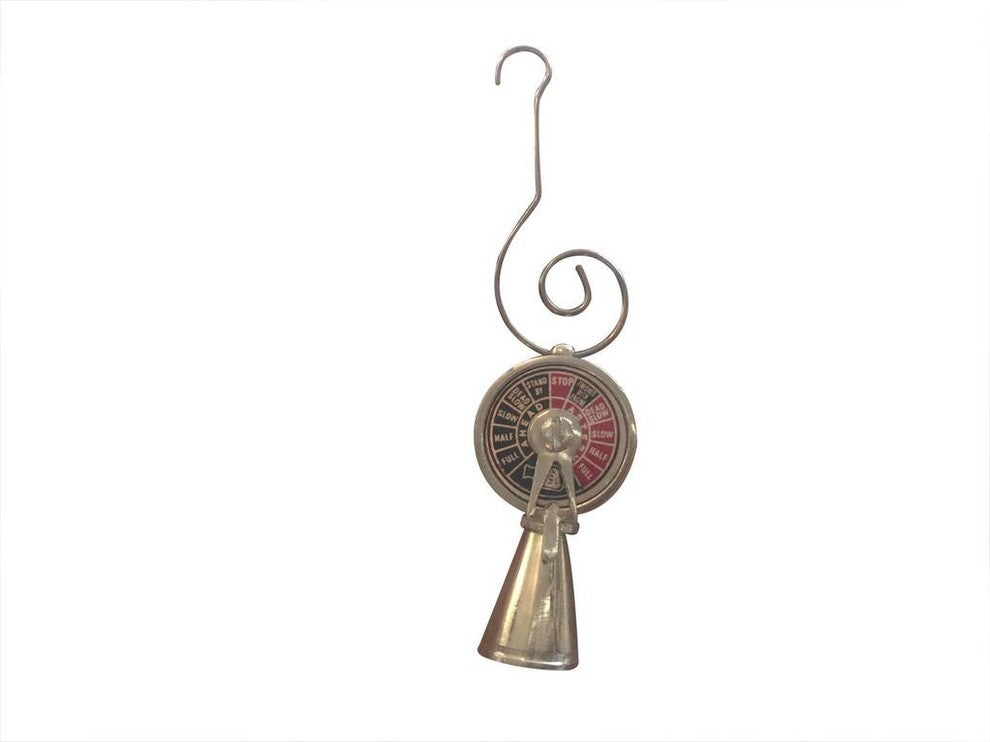 Solid Brass Titanic Engine Telegraph Christmas Ornament 5'', Xmas Ornament