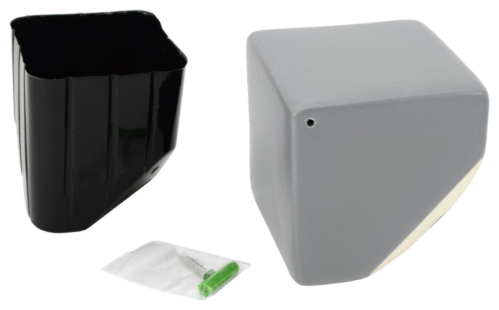Large Cube Wall Planter, Light Gray