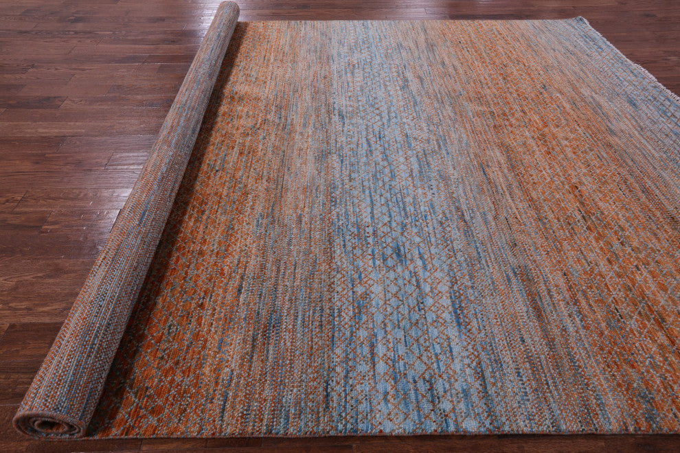 Savannah Grass Hand Knotted Wool Rug 9' 2" X 12' 3" Q9212