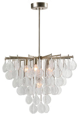 Uttermost Goccia 6-LIght Tear Drop Glass Pendant